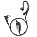 1-Wire C-Ring Earpiece with Braided Fiber Cloth