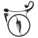 1-Wire C-Ring with Boom Mic Earpiece