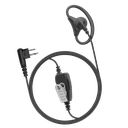 1-Wire D-Ring Adjustable Earpiece