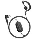 1-Wire Ear Hook Earpiece - Wrap-Tight PTT
