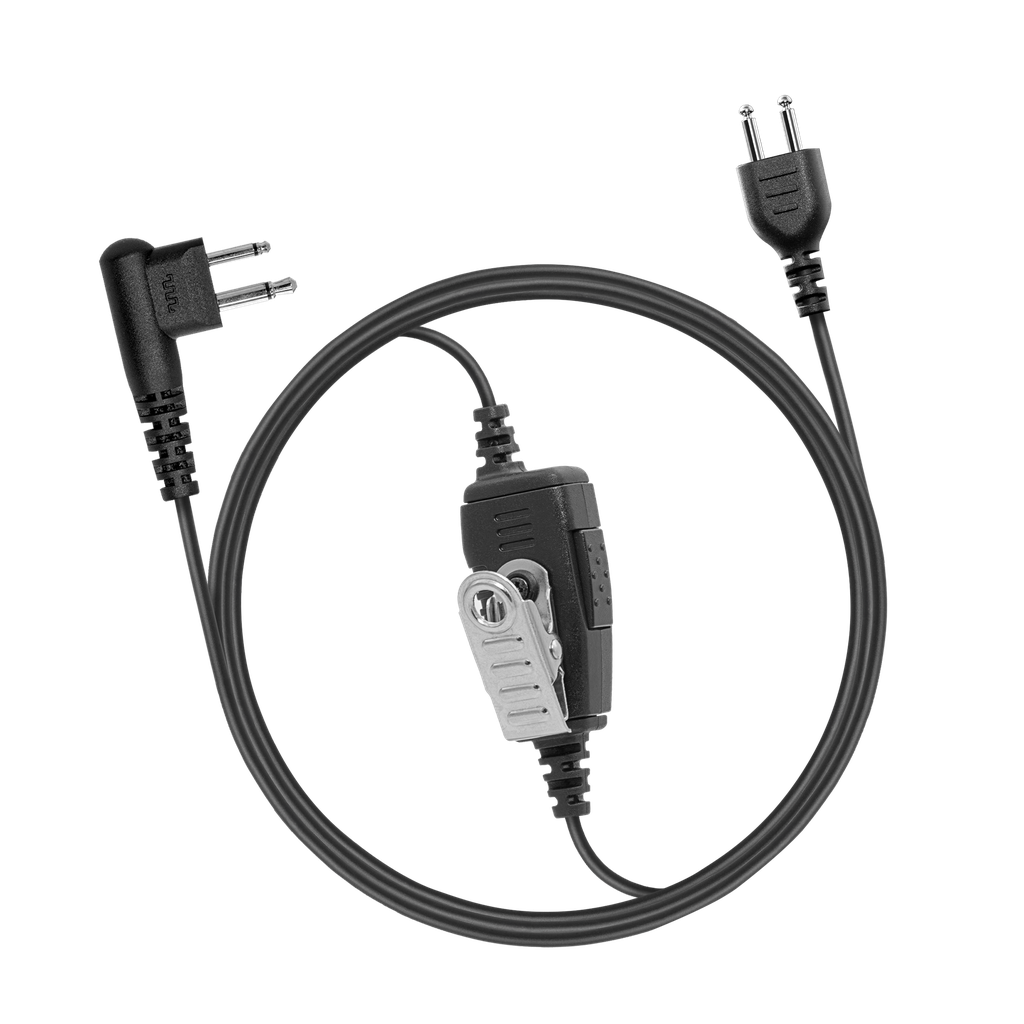 [SL1W-M12] 1-Wire SnapLock In-Line PTT Earpiece Base (Motorola - M12)