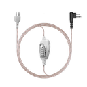 1-Wire SnapLock Earpiece Base - White