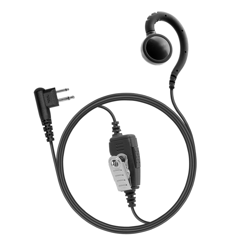 [SWVL1W-M12] 1-Wire Swivel Earpiece (Motorola - M12)