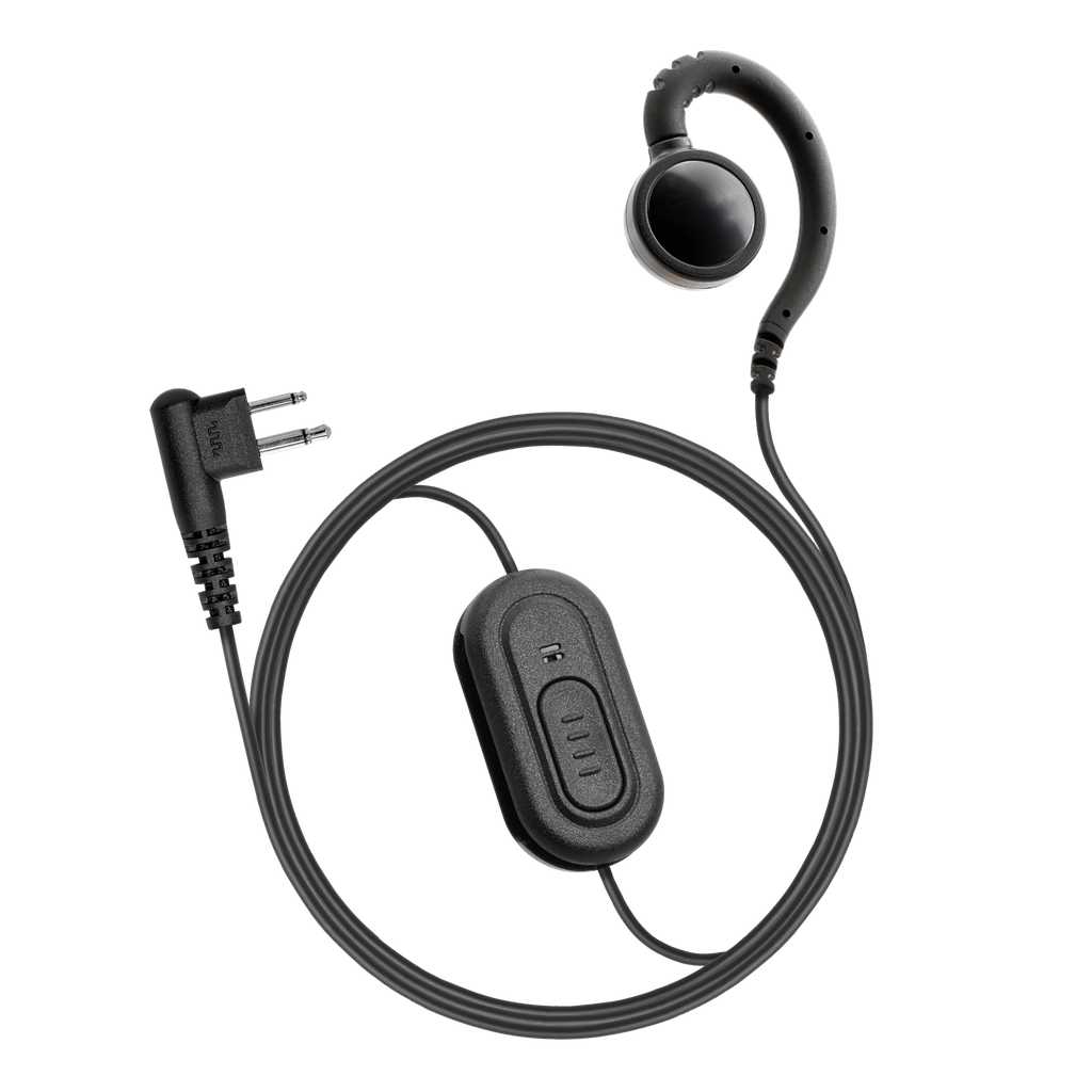 1-Wire Swivel Earpiece - Wrap-Tight PTT