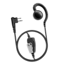 1-Wire Swivel Earpiece with Braided Fiber Cloth