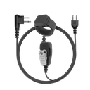 1-Wire Touch-Free SnapLock Earpiece Base with Wristband