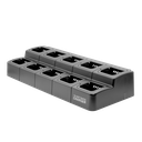10 Bank Charger, C-Cup, for Kenwood NX3000 Series Radios & Batteries