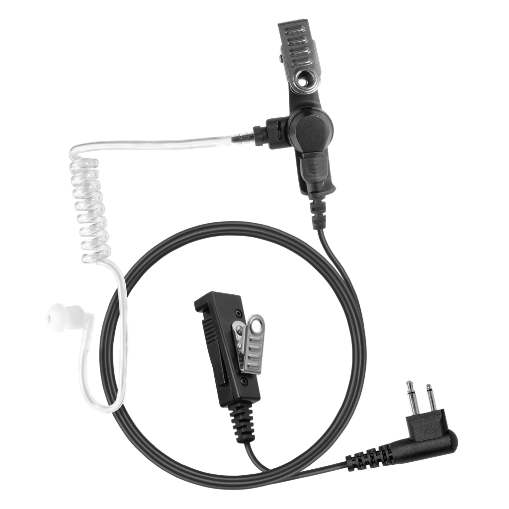 [AT2W-M12] 2-Wire Acoustic Tube Earpiece (Motorola - M12)