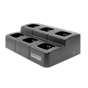 6 Bank Square Charger for Hytera BD Series Radios & Batteries