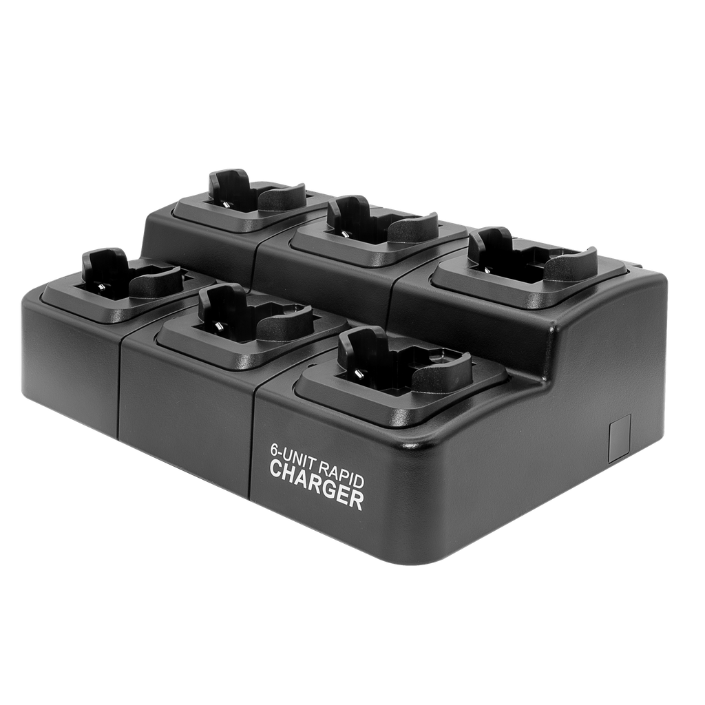 6-Unit Rapid Charger For Vertex VX and EVX Radios