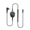 Detachable Coil Cable with Inline PTT & Removable Rings for HS1, HS3, HS5, New HS7 & HS9 Headsets