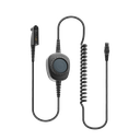 Detachable Coil Cable with Inline PTT & Removable Rings for HS1, HS3, HS5, New HS7 & HS9 Headsets