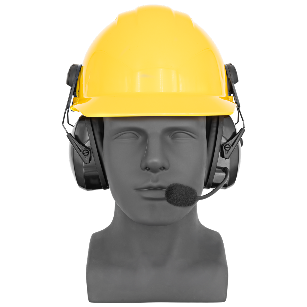 Hard Hat Dual Muff Heavy Duty Headset