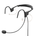 Lightweight Behind Head Hi-Def In-Ear Headset - Wireless PTT Capable