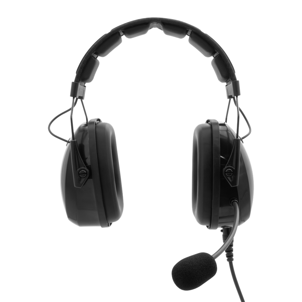 Lightweight Over-the-Head Dual Muff Headset