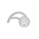 Noise Reduction Ear Fin Tips for Acoustic Tube, Small, Medium, or Large