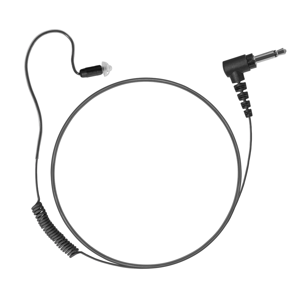 MicroBend Black - HDIE Receive-Only Radio Earpiece