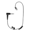 Receive Only MicroBend Earpiece - Black