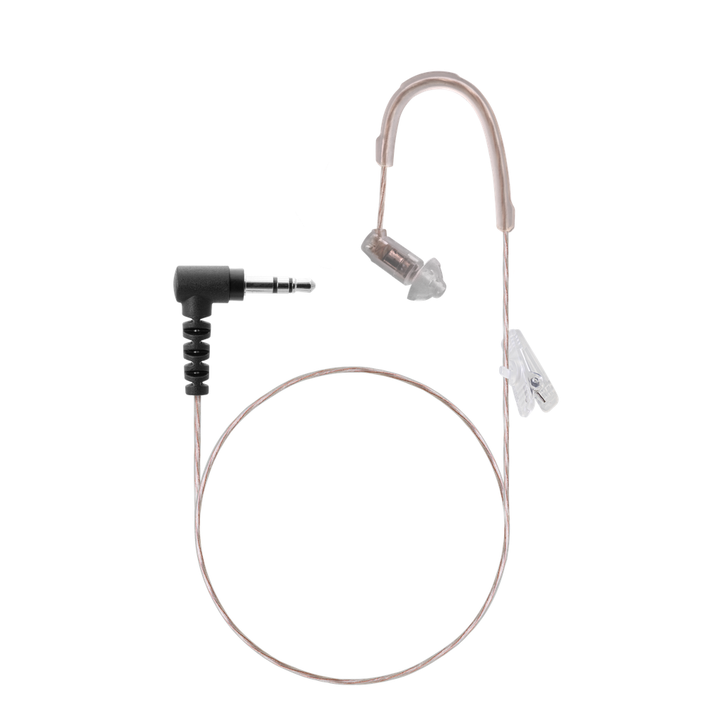 MicroHDIE Straight - HDIE Receive-Only Radio Earpiece