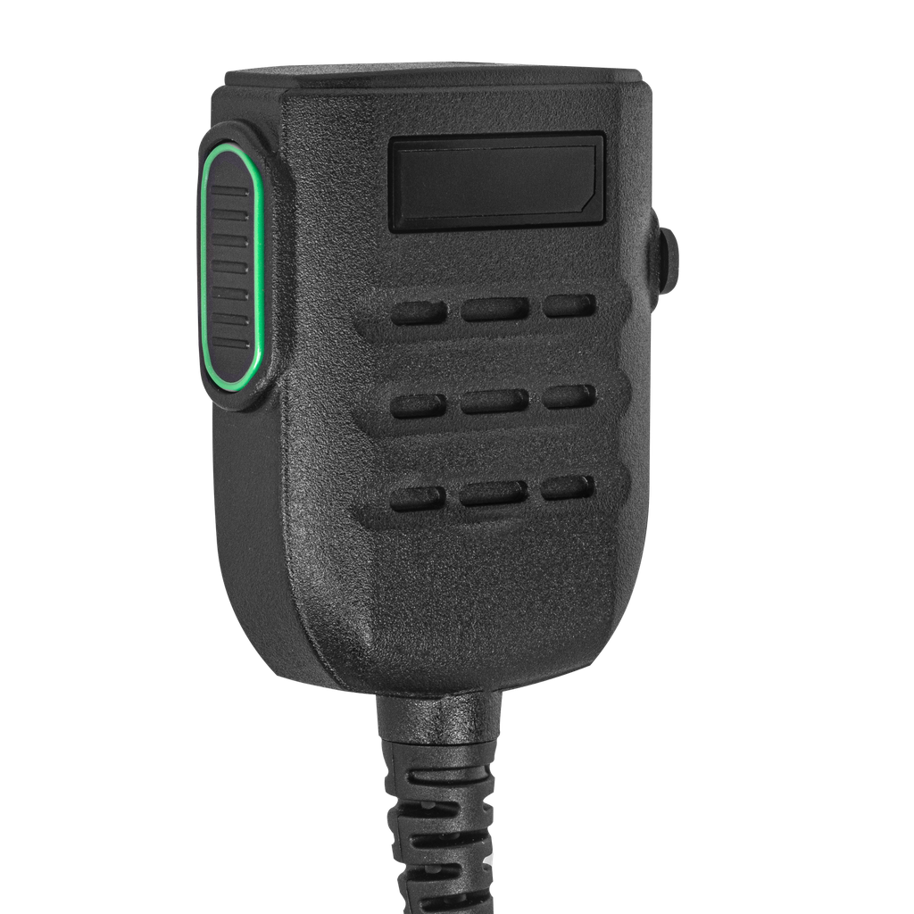 Speaker Microphone 9 - Waterproof, Noise Canceling & Programmable Button