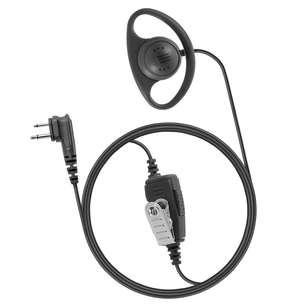 1-Wire D-Ring Earpiece - Retail