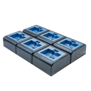 6-Unit Battery Charger for ZQ600 Series Printer