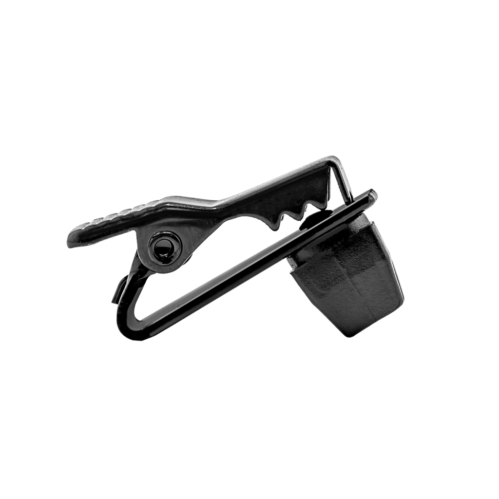 Black Metal Cable Clip