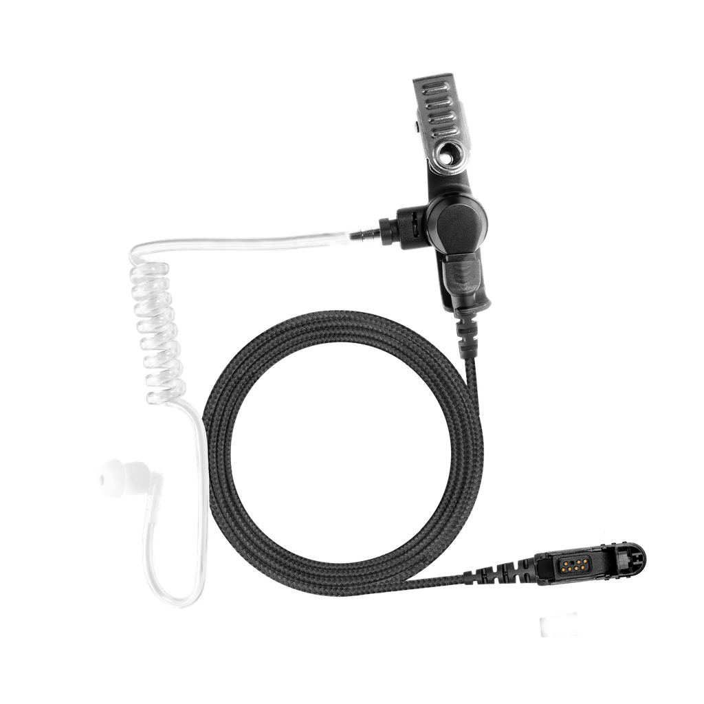 Receive Only Acoustic Tube Earpiece (Electret) Straight-  48 Inches