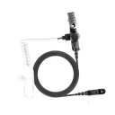 Receive Only Acoustic Tube Earpiece (Electret) Straight-  48 Inches