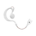 SnapLock Ear Hook Earpiece - White