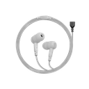 SnapLock White Covert Dual Earbud Earpiece