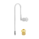 Surgical Grade Straight Acoustic Tube - Clear