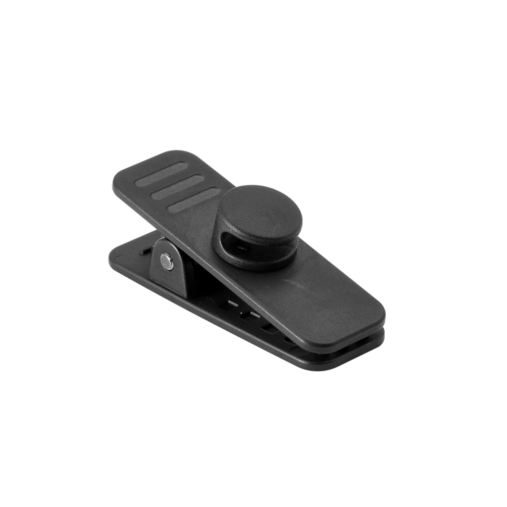 Black Metal Clip for Braided Line Cord