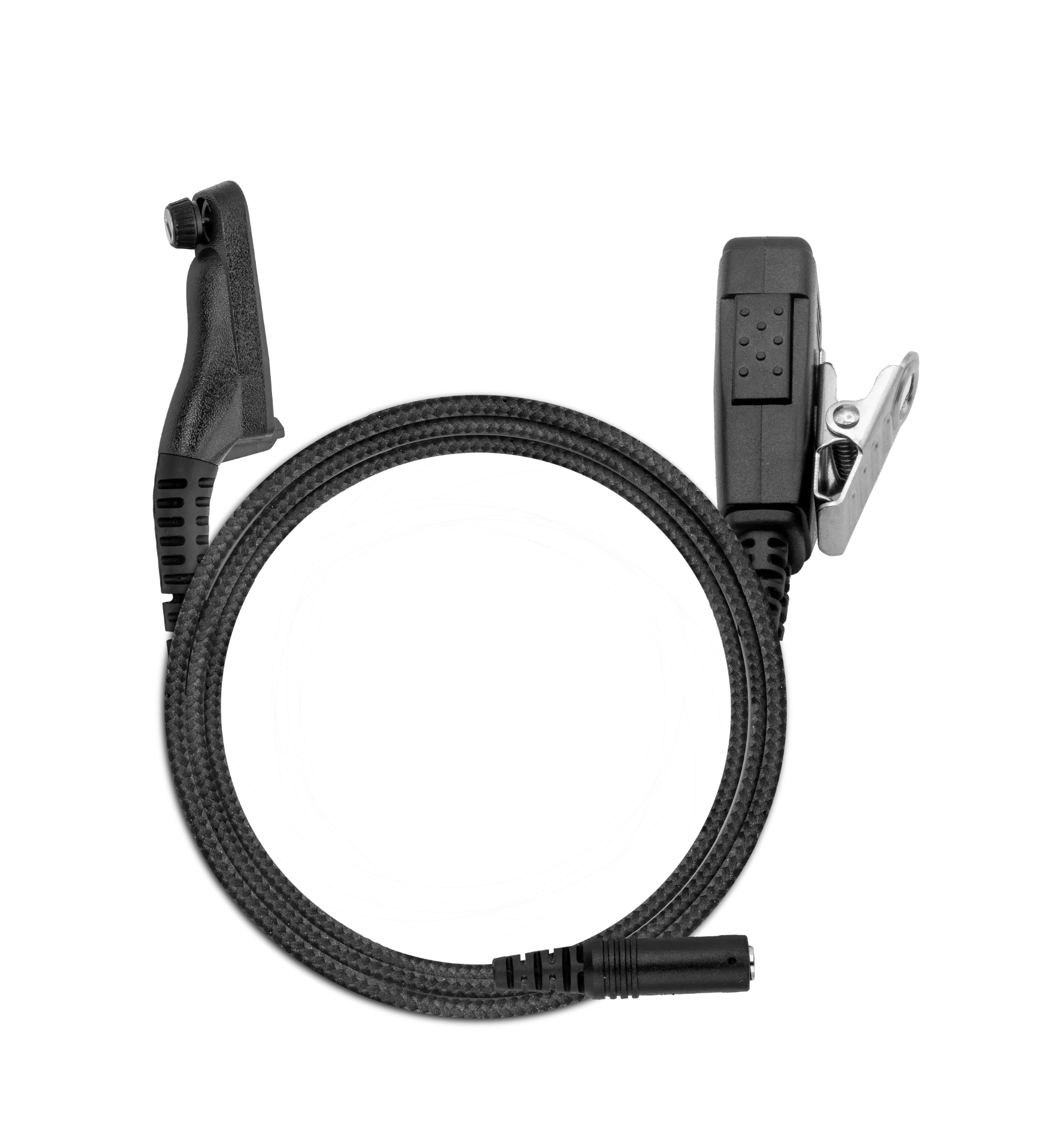 1-Wire Braided PTT With 3.5mm Audio Port