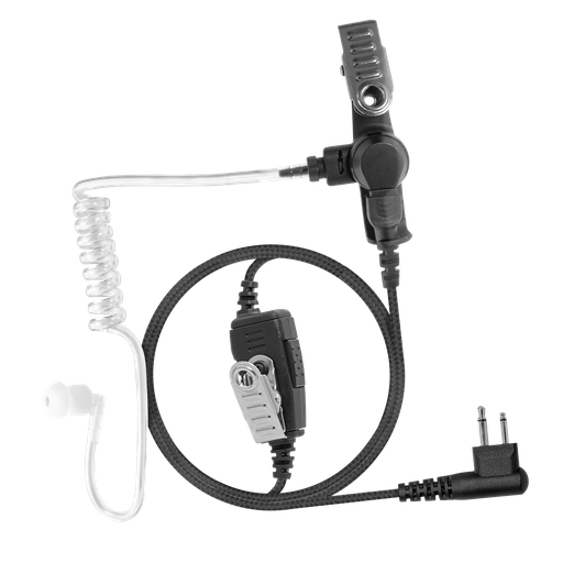 1-Wire Acoustic Tube Earpiece with Braided Fiber Cloth