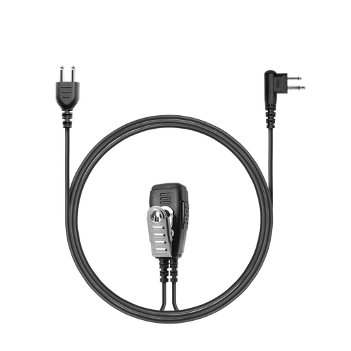 1-Wire SnapLock Earpiece Base with 2 Lines Out Bottom of PTT/Mic