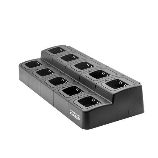 [CH10BSHBD500] 10-Unit Rapid Charger - Hytera: BD500, BL1506, BL2018 Batteries