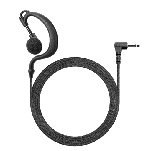 [EH+ROS90-3.5] Receive-Only Ear Hook with Braided Fiber Cloth
