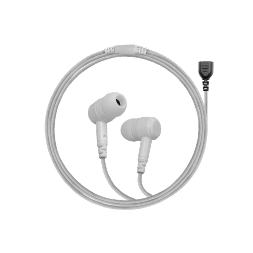 [SL-ET+2-W] SnapLock White Covert Dual Earbud Earpiece