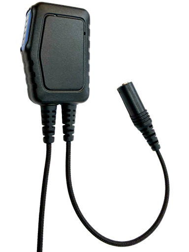 [C2T+WWPTT-M12] 1 Wire CHOICE 2 (Tier 1) PTT, w/ Mic. Toggle